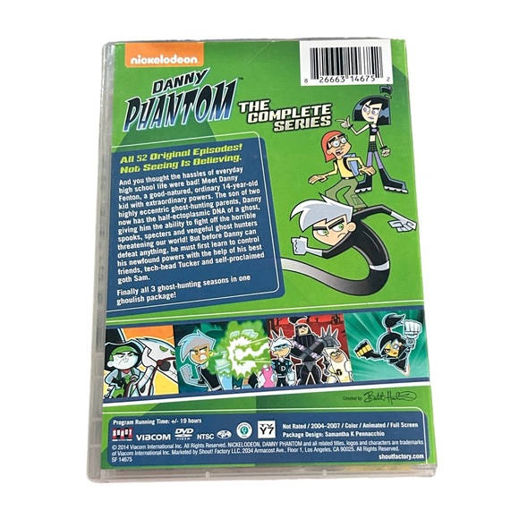 Nickelodeon Danny Phantom The Complete Series DVD Set - Picture 7 of 7